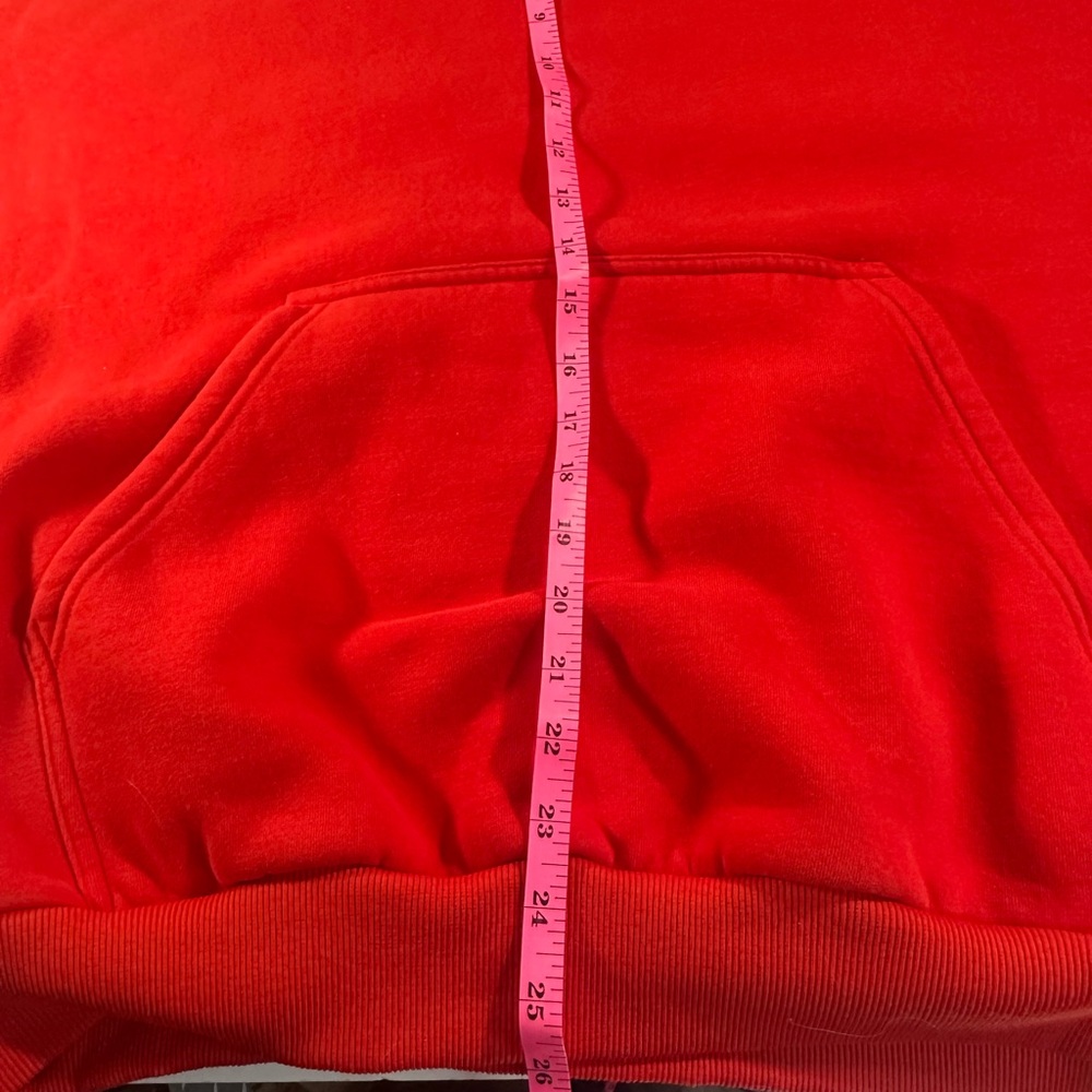 Comfrt Red Fleece Hoodie Jogger Set Women’s Large Cozy Lounge Sweat Set - Picture 14 of 15